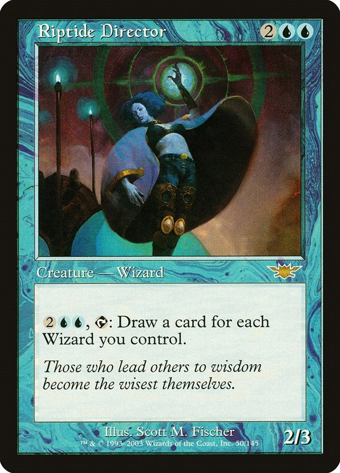 Image for Riptide Director (50) (LGN) - Magic: The Gathering