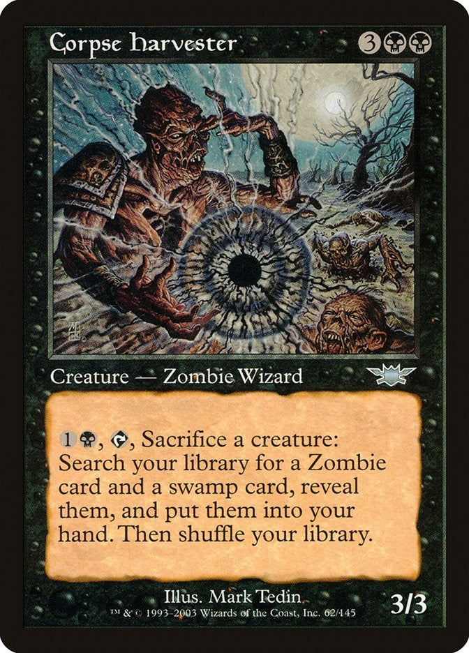 Image for Corpse Harvester (62) (LGN) - Magic: The Gathering
