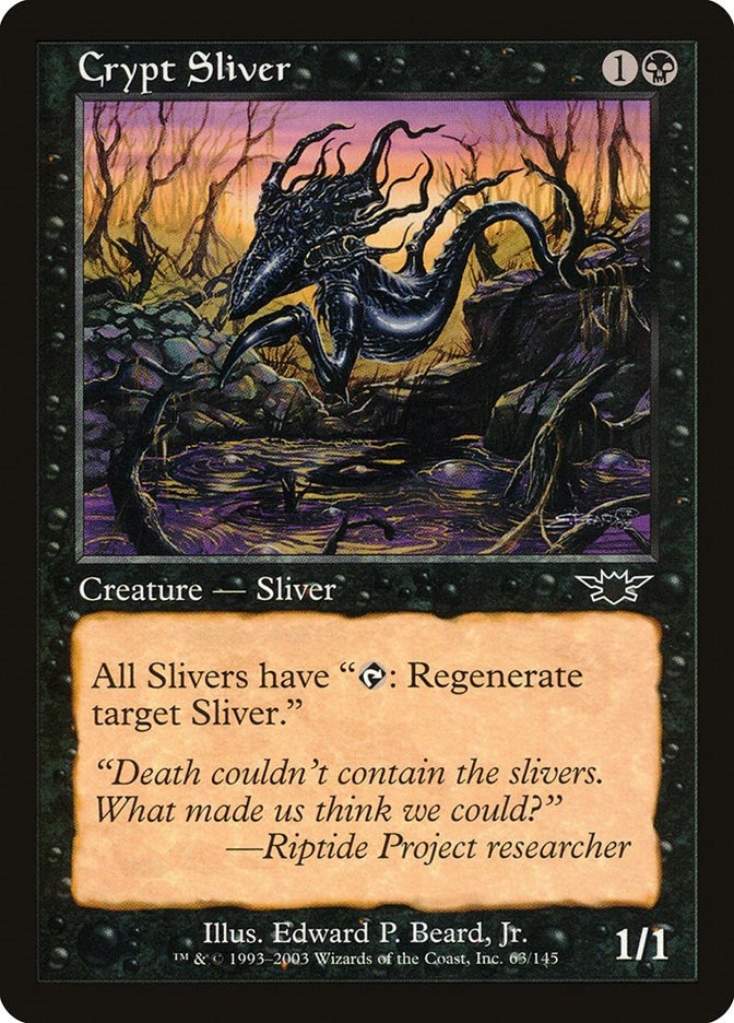 Image for Crypt Sliver (63) (LGN) - Magic: The Gathering