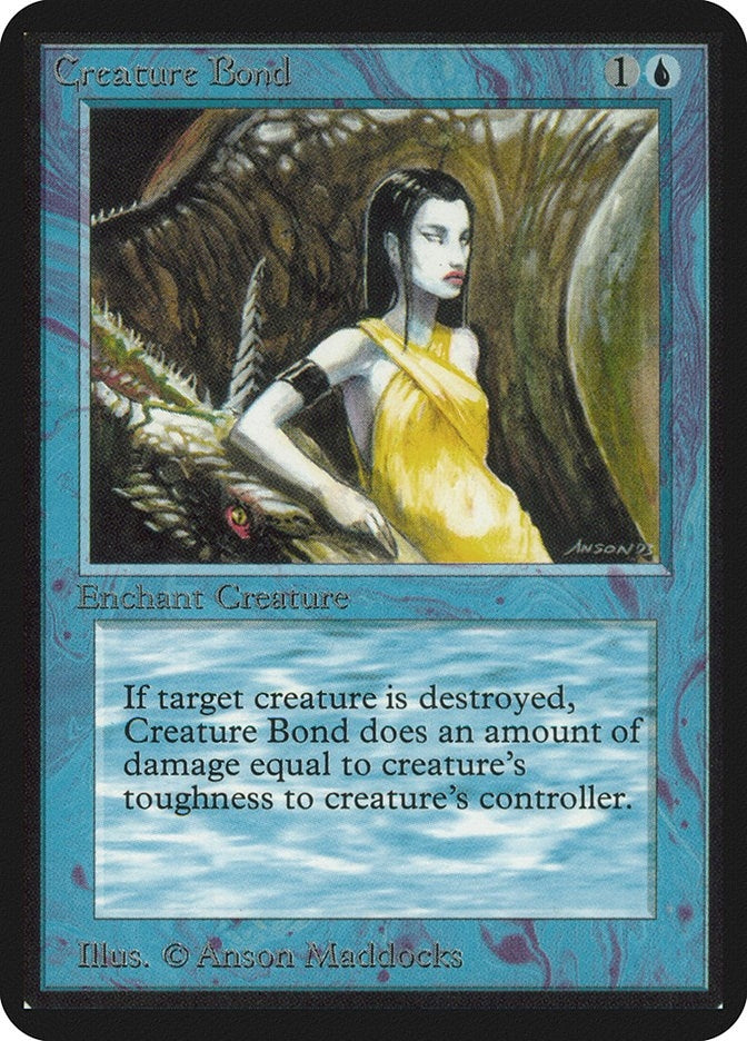 Image for Creature Bond (LEA) - Magic: The Gathering