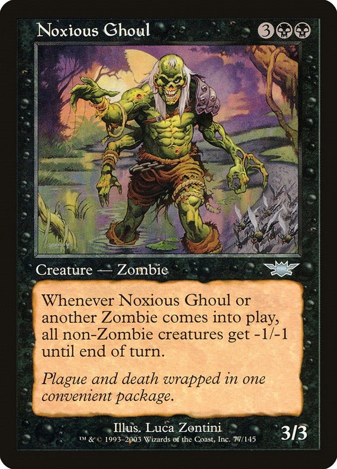 Image for Noxious Ghoul (77) (LGN) - Magic: The Gathering