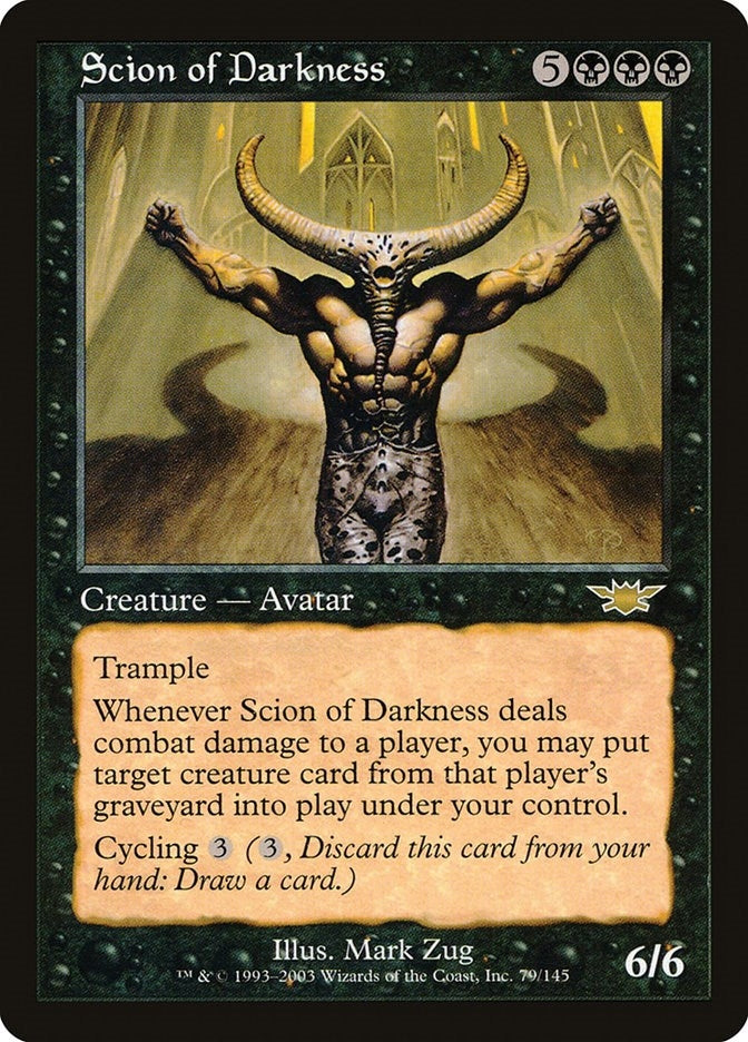 Image for Scion of Darkness (79) (LGN) - Magic: The Gathering