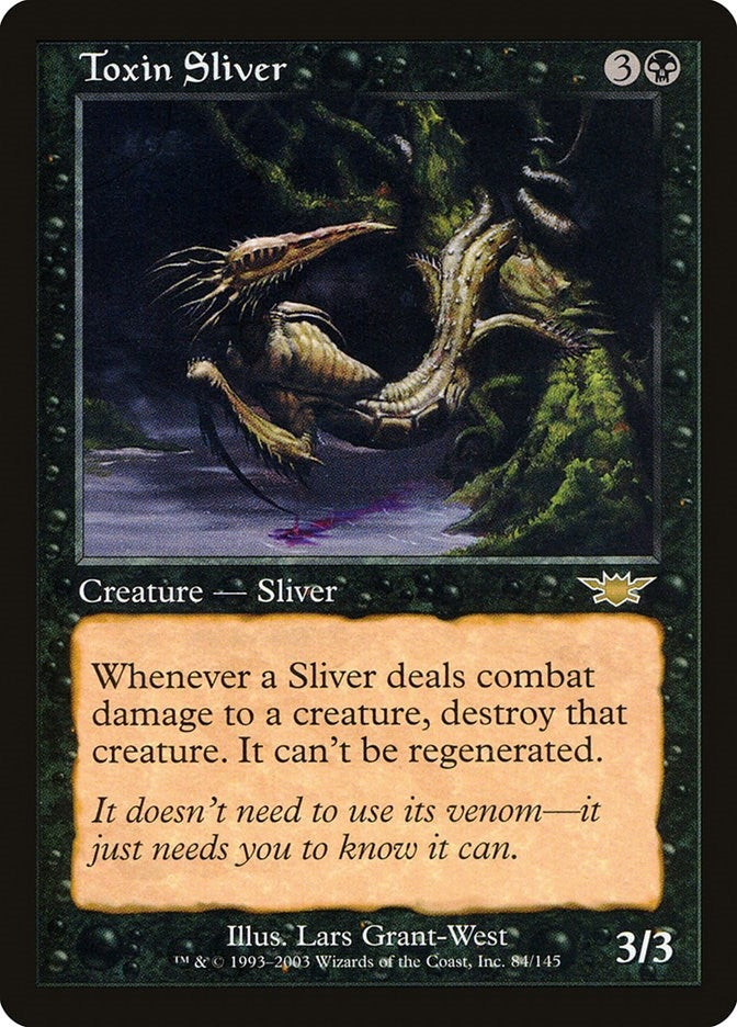 Image for Toxin Sliver (84) (LGN) - Magic: The Gathering