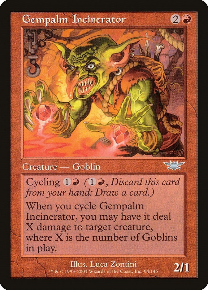 Image for Gempalm Incinerator (94) (LGN) - Magic: The Gathering