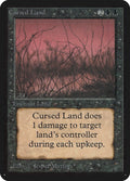 Image for Cursed Land (LEA) - Magic: The Gathering