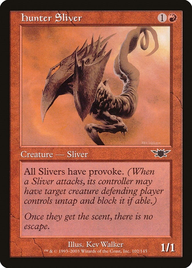 Image for Hunter Sliver (102) (LGN) - Magic: The Gathering
