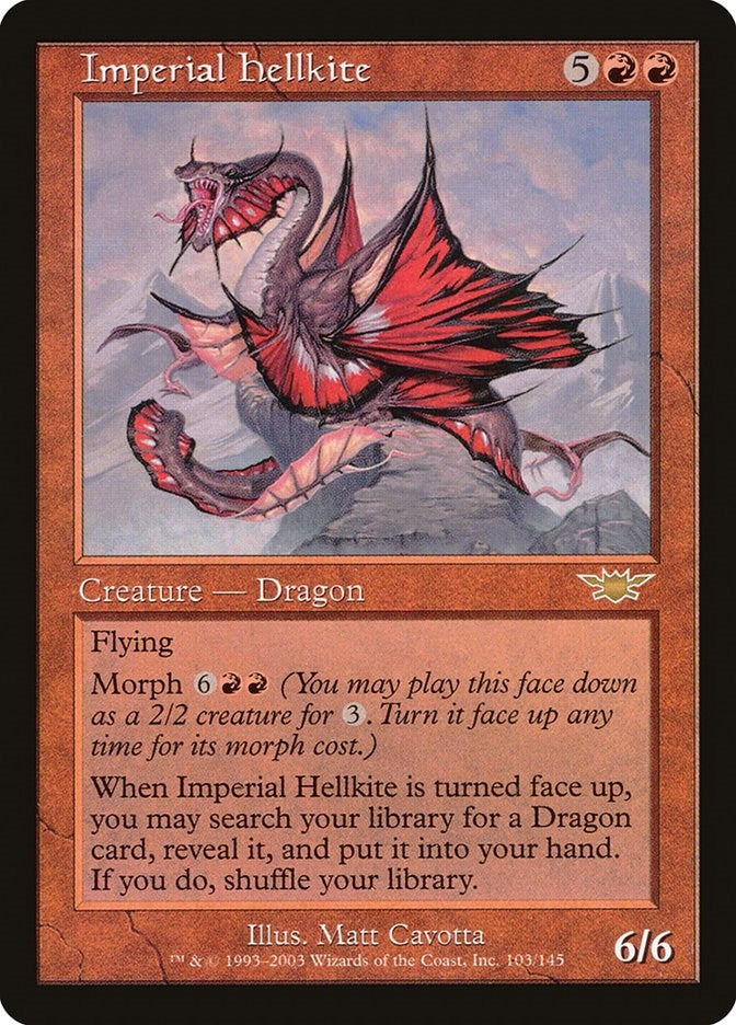 Image for Imperial Hellkite (103) (LGN) - Magic: The Gathering