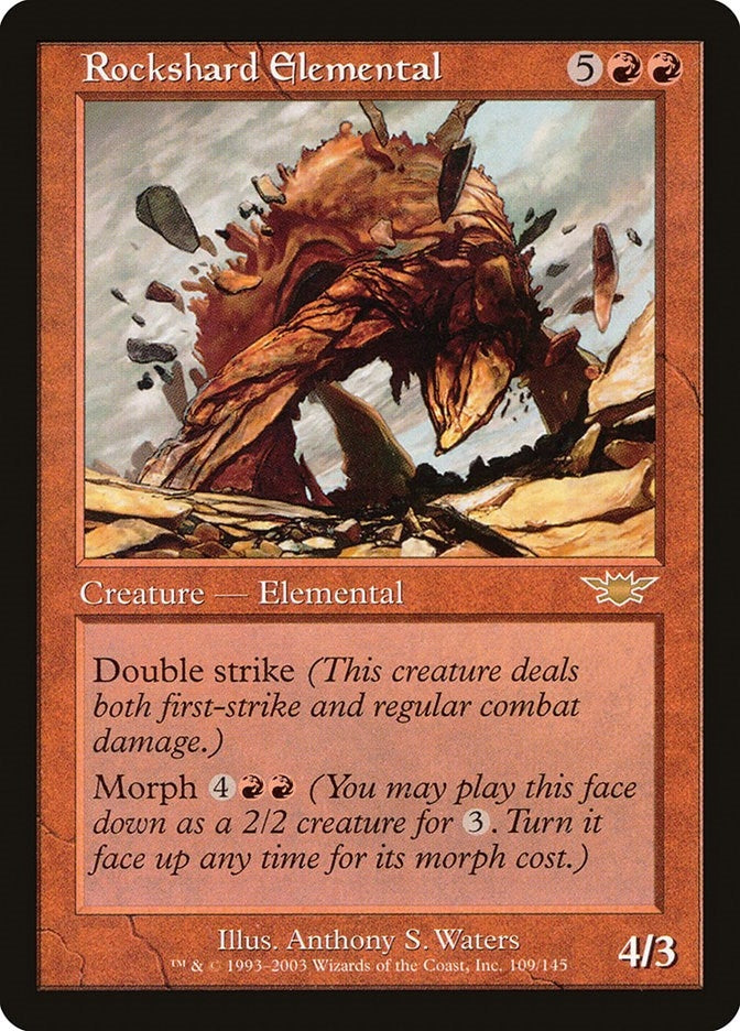 Image for Rockshard Elemental (109) (LGN) - Magic: The Gathering