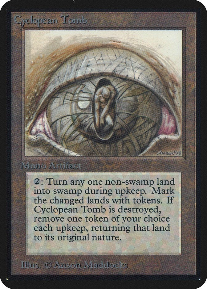 Image for Cyclopean Tomb (LEA) - Magic: The Gathering