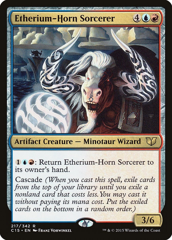Etherium-Horn Sorcerer (217) (C15)