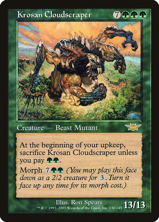 Image for Krosan Cloudscraper (130) (LGN) - Magic: The Gathering