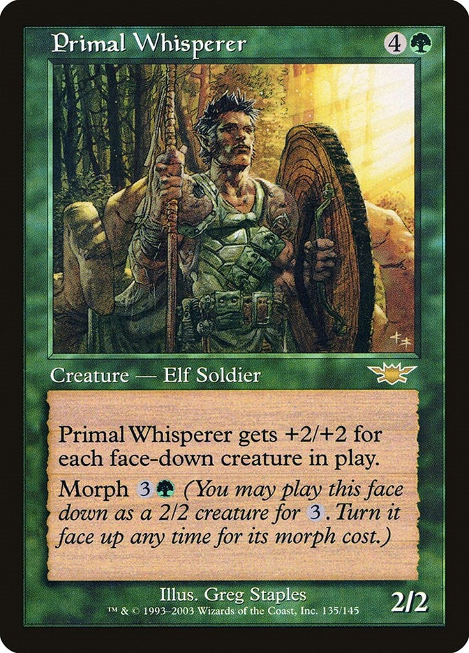 Image for Primal Whisperer (135) (LGN) - Magic: The Gathering