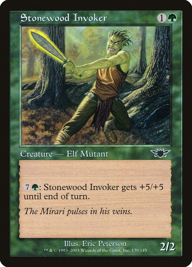 Image for Stonewood Invoker (139) (LGN) - Magic: The Gathering