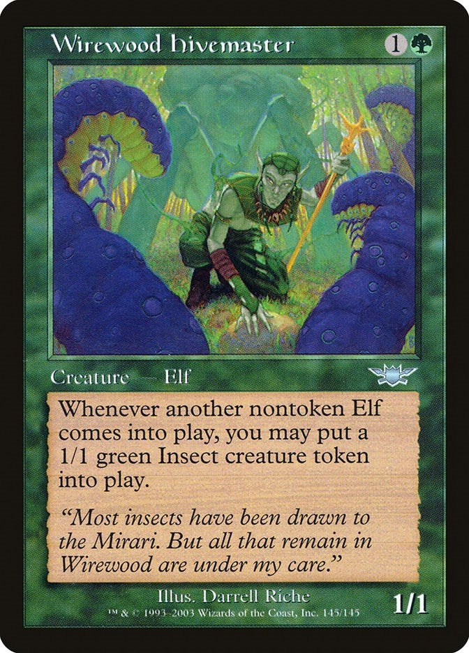 Image for Wirewood Hivemaster (145) (LGN) - Magic: The Gathering