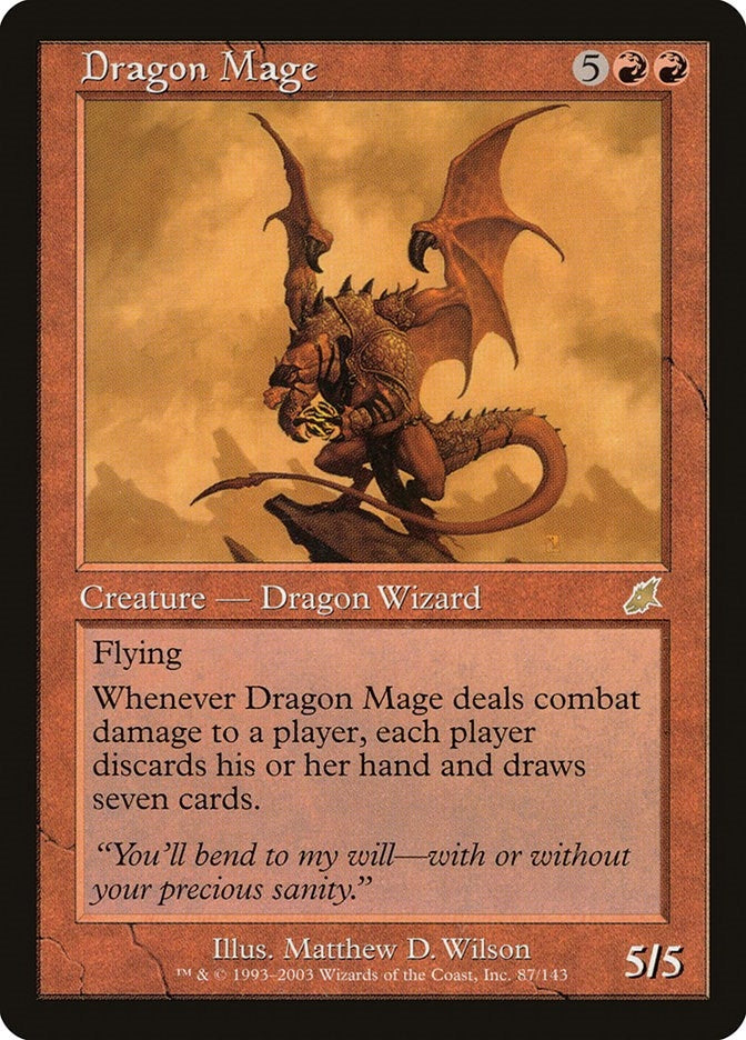 Image for Dragon Mage (87) (SCG) - Magic: The Gathering