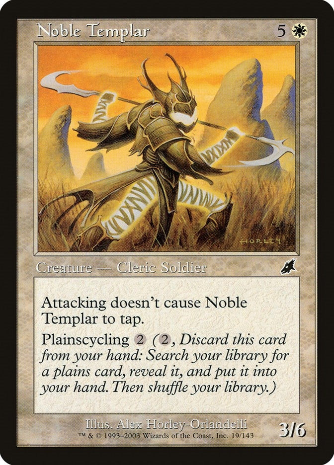 Image for Noble Templar (19) (SCG) - Magic: The Gathering