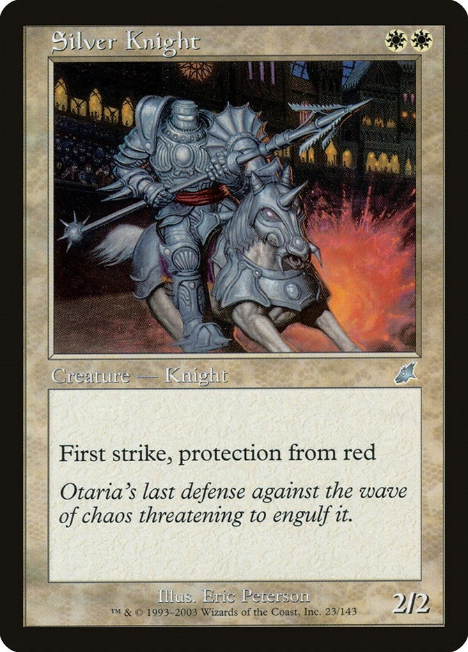 Image for Silver Knight (23) (SCG) - Magic: The Gathering