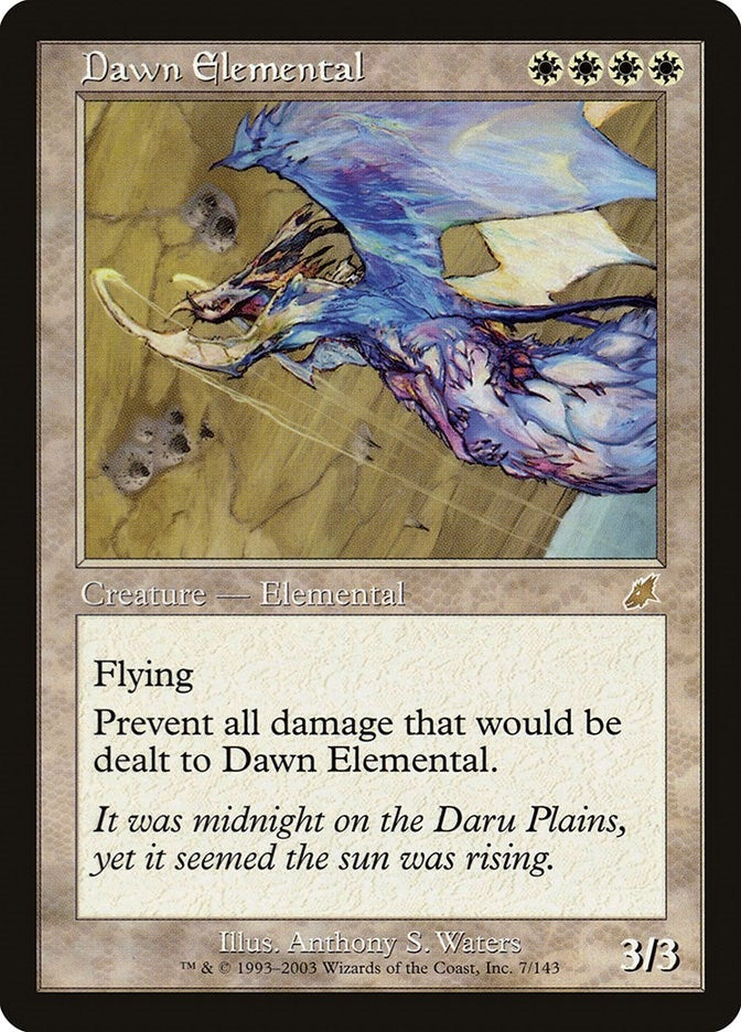 Image for Dawn Elemental (7) (SCG) - Magic: The Gathering