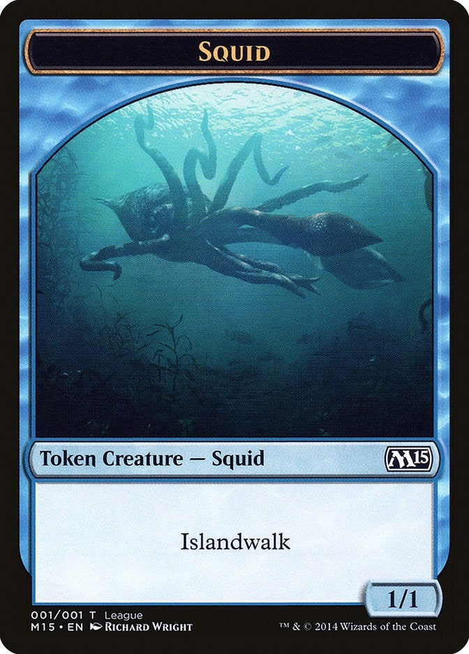 Image for Squid Token (1) (LEP) - Magic: The Gathering