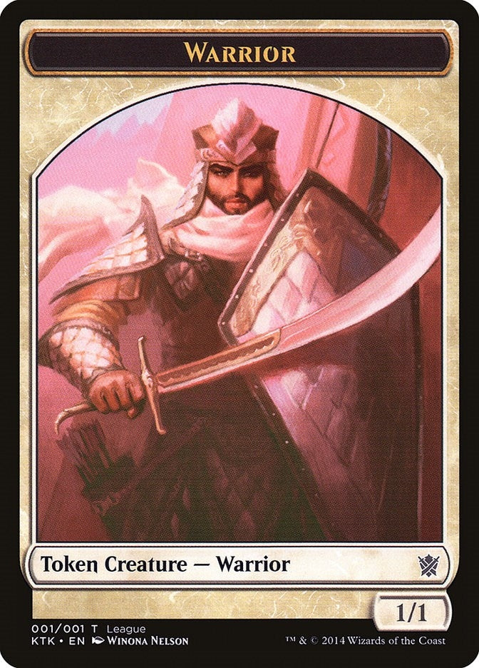 Image for Warrior Token (1) (LEP) - Magic: The Gathering