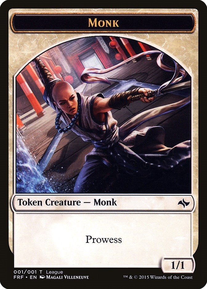 Image for Monk Token (1) (LEP) - Magic: The Gathering