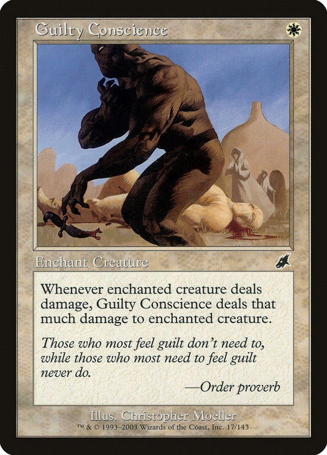 Image for Guilty Conscience (17) (SCG) - Magic: The Gathering