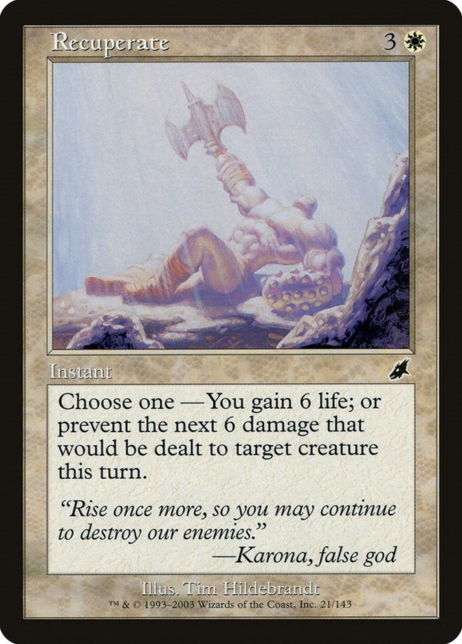 Image for Recuperate (21) (SCG) - Magic: The Gathering