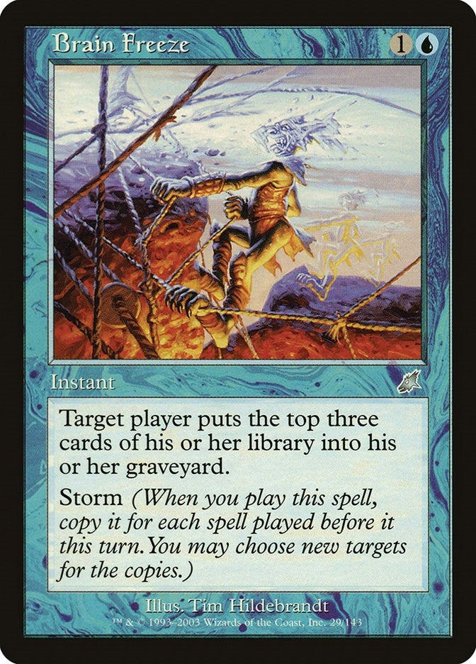 Image for Brain Freeze (29) (SCG) - Magic: The Gathering