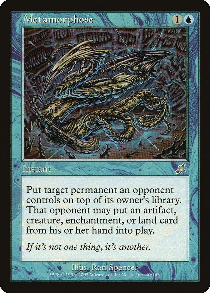 Image for Metamorphose (40) (SCG) - Magic: The Gathering
