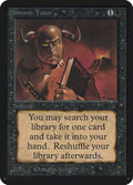 Image for Demonic Tutor (LEA) - Magic: The Gathering
