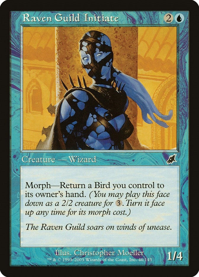 Image for Raven Guild Initiate (46) (SCG) - Magic: The Gathering
