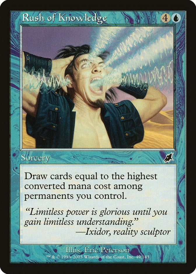 Image for Rush of Knowledge (49) (SCG) - Magic: The Gathering