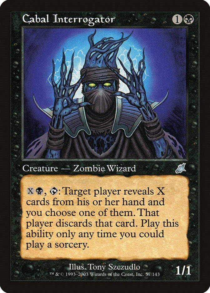 Image for Cabal Interrogator (57) (SCG) - Magic: The Gathering