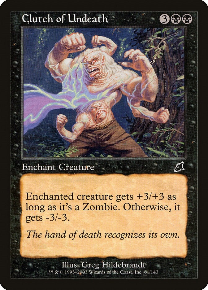 Image for Clutch of Undeath (61) (SCG) - Magic: The Gathering