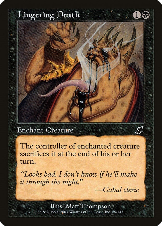 Image for Lingering Death (69) (SCG) - Magic: The Gathering