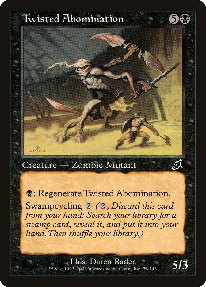 Image for Twisted Abomination (76) (SCG) - Magic: The Gathering