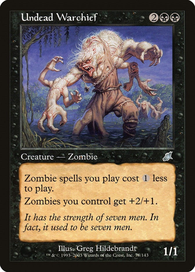 Image for Undead Warchief (78) (SCG) - Magic: The Gathering