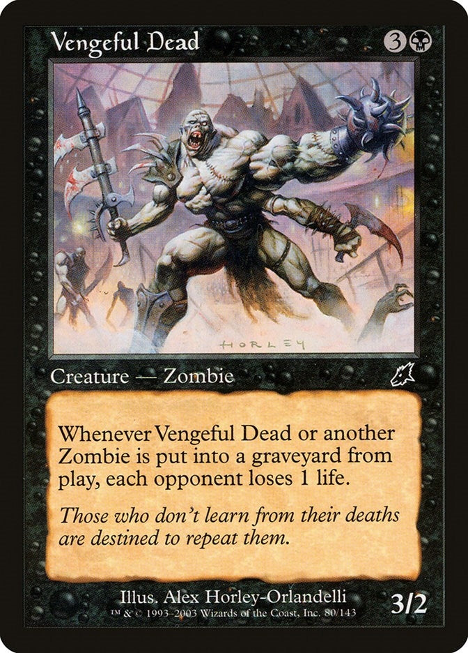Image for Vengeful Dead (80) (SCG) - Magic: The Gathering