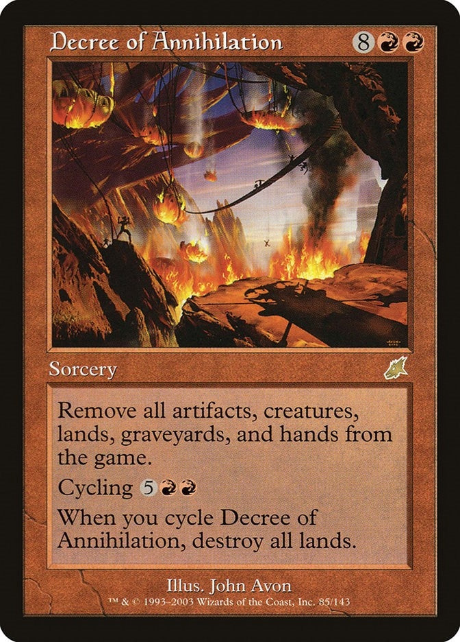 Image for Decree of Annihilation (85) (SCG) - Magic: The Gathering