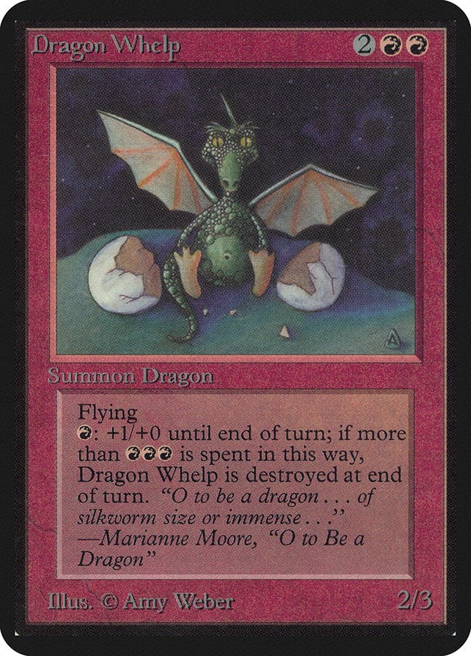 Image for Dragon Whelp (LEA) - Magic: The Gathering