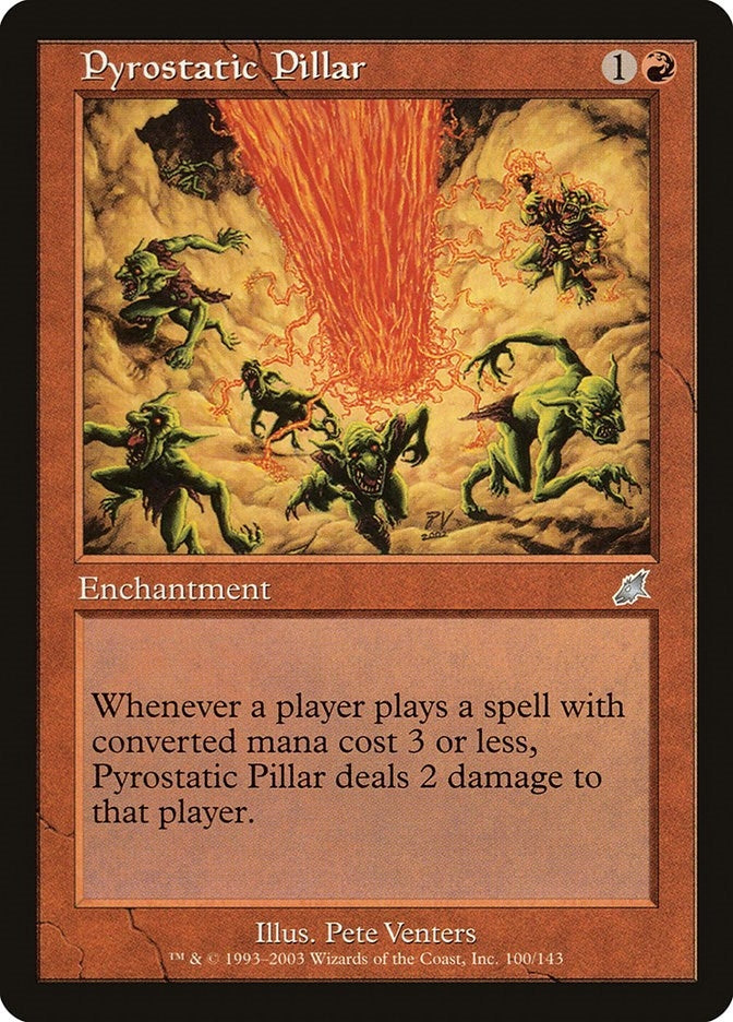 Image for Pyrostatic Pillar (100) (SCG) - Magic: The Gathering