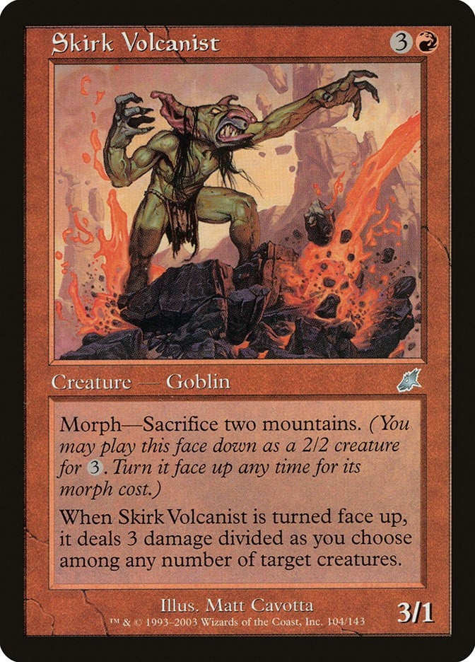 Image for Skirk Volcanist (104) (SCG) - Magic: The Gathering