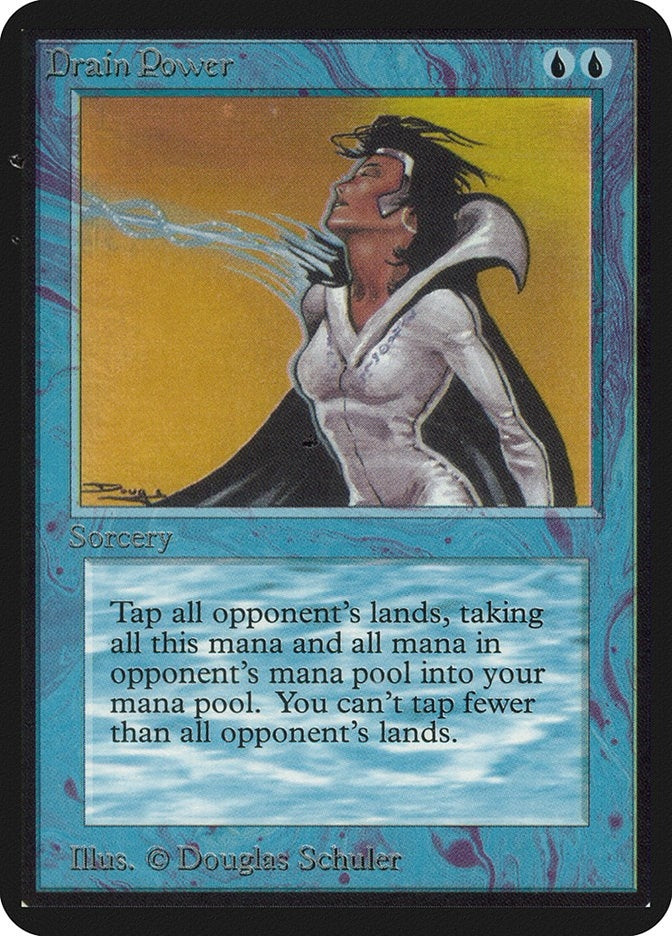 Image for Drain Power (LEA) - Magic: The Gathering