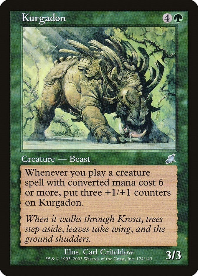 Image for Kurgadon (124) (SCG) - Magic: The Gathering