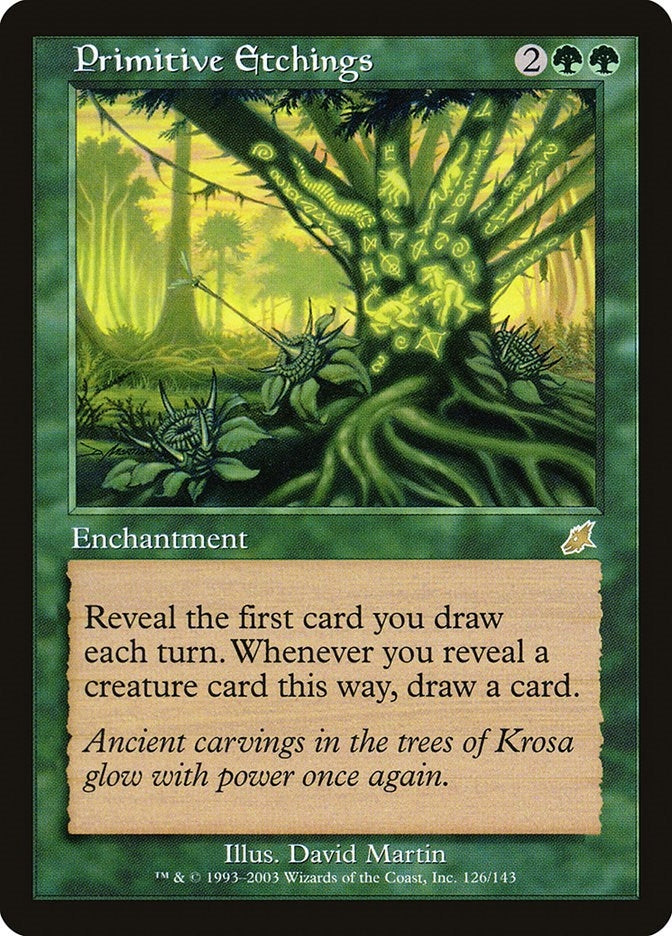 Image for Primitive Etchings (126) (SCG) - Magic: The Gathering