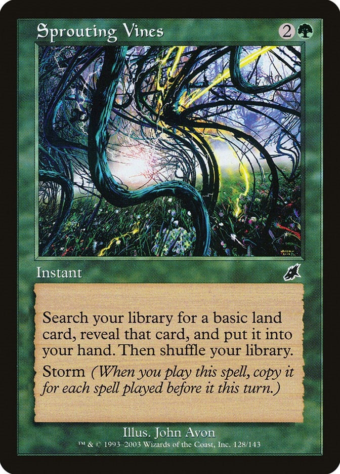 Image for Sprouting Vines (128) (SCG) - Magic: The Gathering