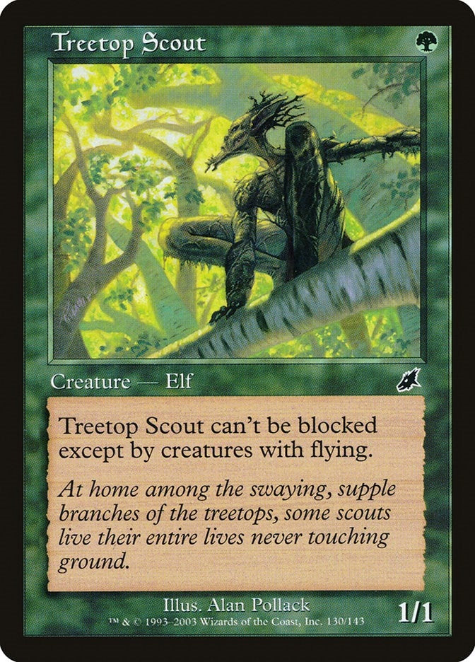 Image for Treetop Scout (130) (SCG) - Magic: The Gathering