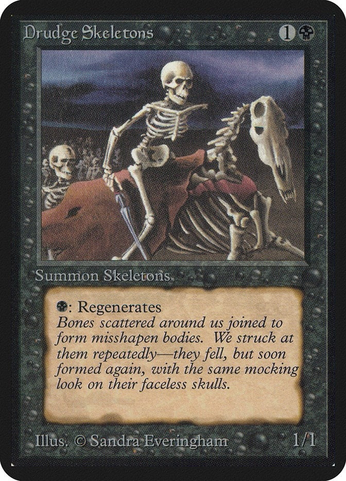 Image for Drudge Skeletons (LEA) - Magic: The Gathering