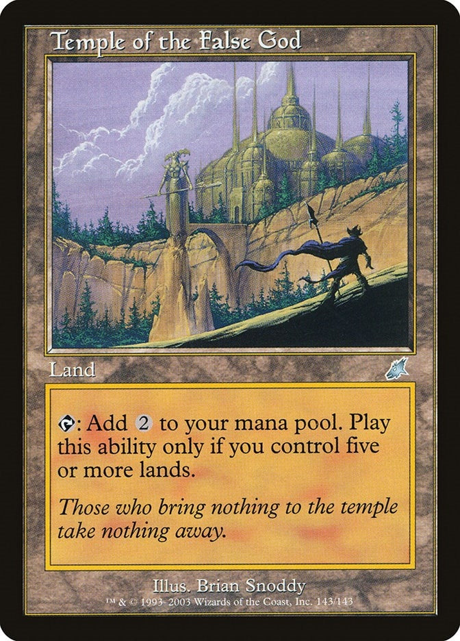 Image for Temple of the False God (143) (SCG) - Magic: The Gathering