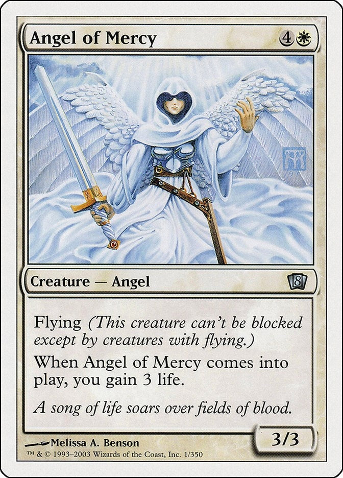 Image for Angel of Mercy (1) (8ED) - Magic: The Gathering